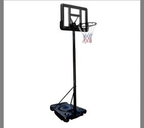 Basketball Hoop 7.5 ft to 10 ft Height Upgrade Large Base Portable Basketball Goal System with Quick Adjustment for Full Range of Players Indoor Outdo
