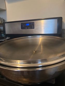 Renaware Large Stainless Steel Pan with Lid