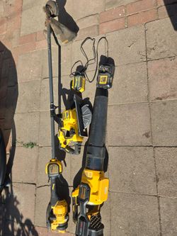 DeWalt FlexVolt 60V Bundle — Saw, Blower, Trimmer, 6Ah Battery