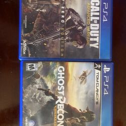 PS4 Games Used