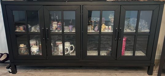 68” Console/Sideboard - Black