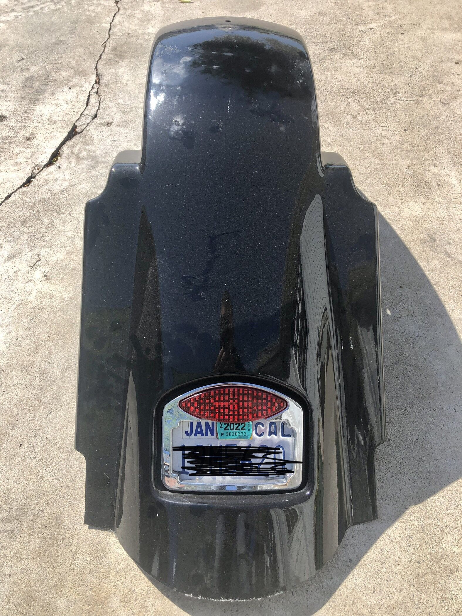 Bad Dad Stretched Softail Fender