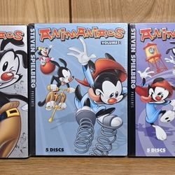 Animaniacs Volume 1, Volume 2, And Volume 3 (SEALED)