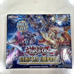Yugioh Genesis Impact Booster Box 1st Edition By Konami ( Factory Sealed )