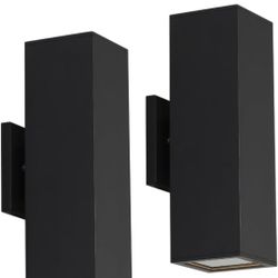 Aluminum Modern Outdoor Wall Light, Exterior Up Down