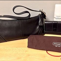 Coach Purse And Matching Wallet 