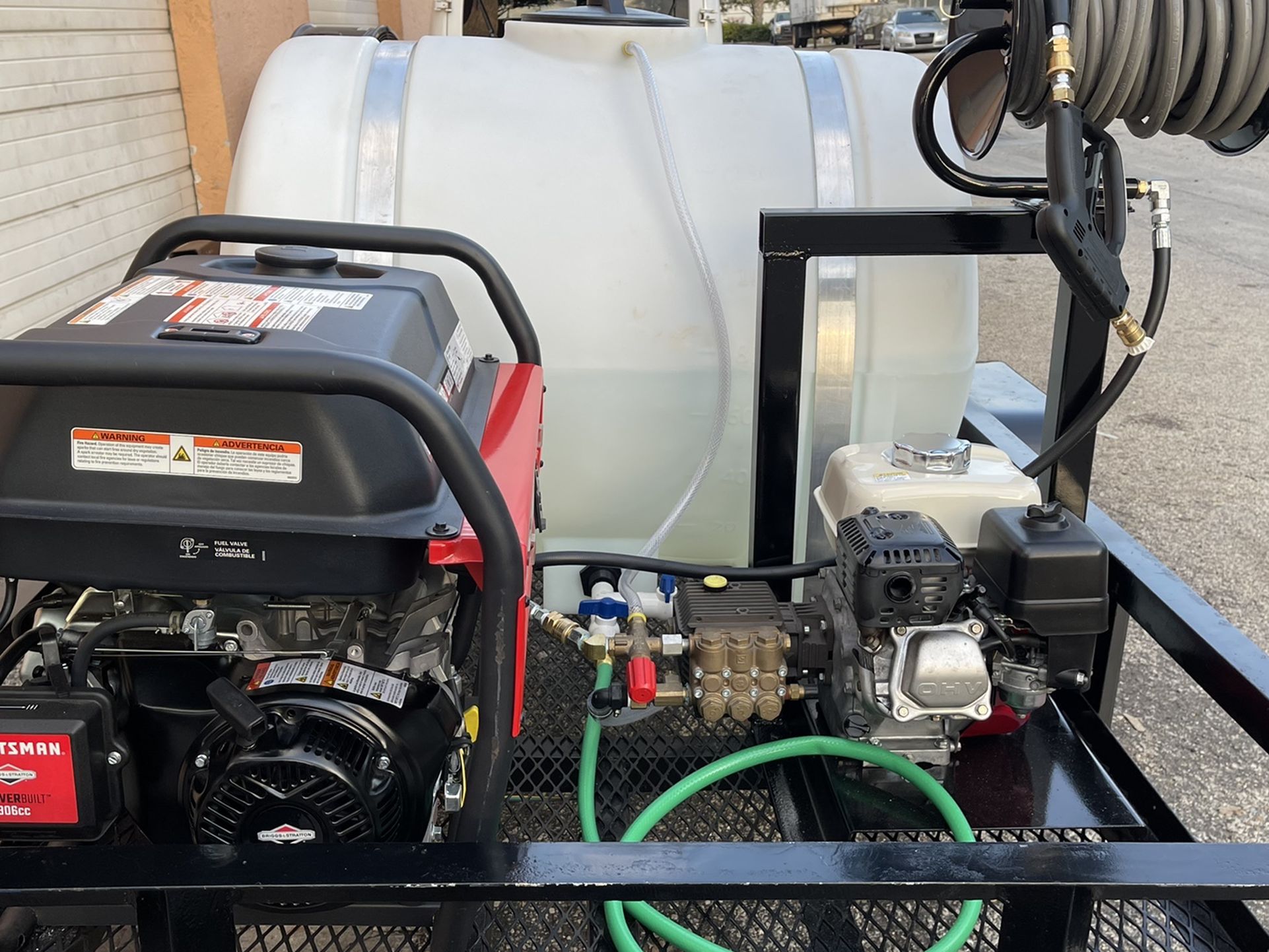 PROFESSIONAL CAR WASH EQUIPMENT BRAND NEW WITH COMERCIAL HONDA PRESSURE WASHER READY FOR WORK WORK SAME DAY