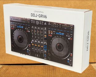 Pioneer DJ DDJ Series 4 Channel Mixer Rekordbox Serato WeDJ Controller Labtop Smartphone Tablet AlphaTheta DDJ-GRV6 🚨 Payment Options Available 🚨 No