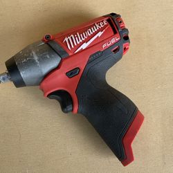 Milwaukee 2454-20 M12 FUEL 12V Lithium-Ion Brushless Cordless 3/8 in. Impact Wrench (Tool-Only)