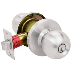 Nuk3y Bella Storeroom Grade 2 Commercial Knobset (Satin Stainless Steel)