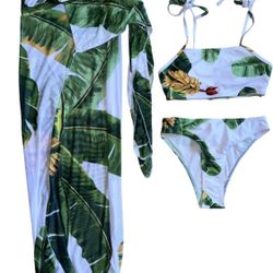 Brand New 3 Piece Bikini Set for 10$ - Size S, M