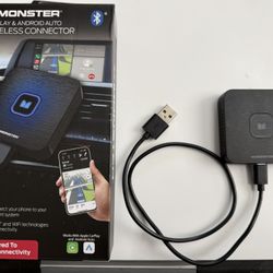 MONSTER CarPlay &Android Auto wireless connector