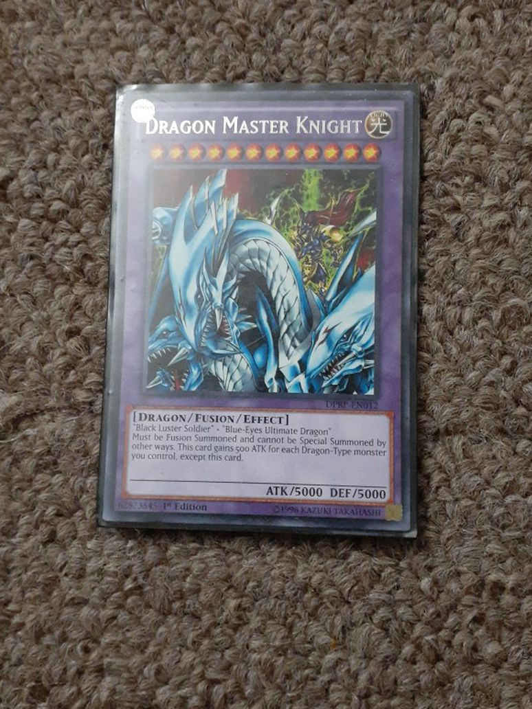 Dragon Master Knight Rare First Edition