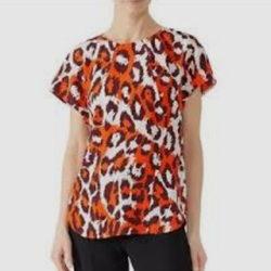 EUC Diane von Furstenberg Nellie Silk Blouse - size S