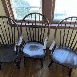Gorgeous Solid Wood Oversized Chairs 