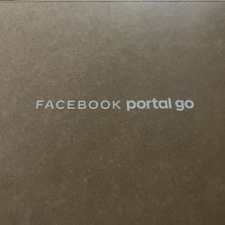 Facebook Portal Go