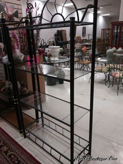 $60.00 Glass Display Shelf. , Clearance SALE , Purchase & PickUp , @ Store.