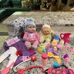 Choice of dolls and all the accessories