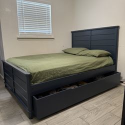 Full Bed Only With Lower Starage. 