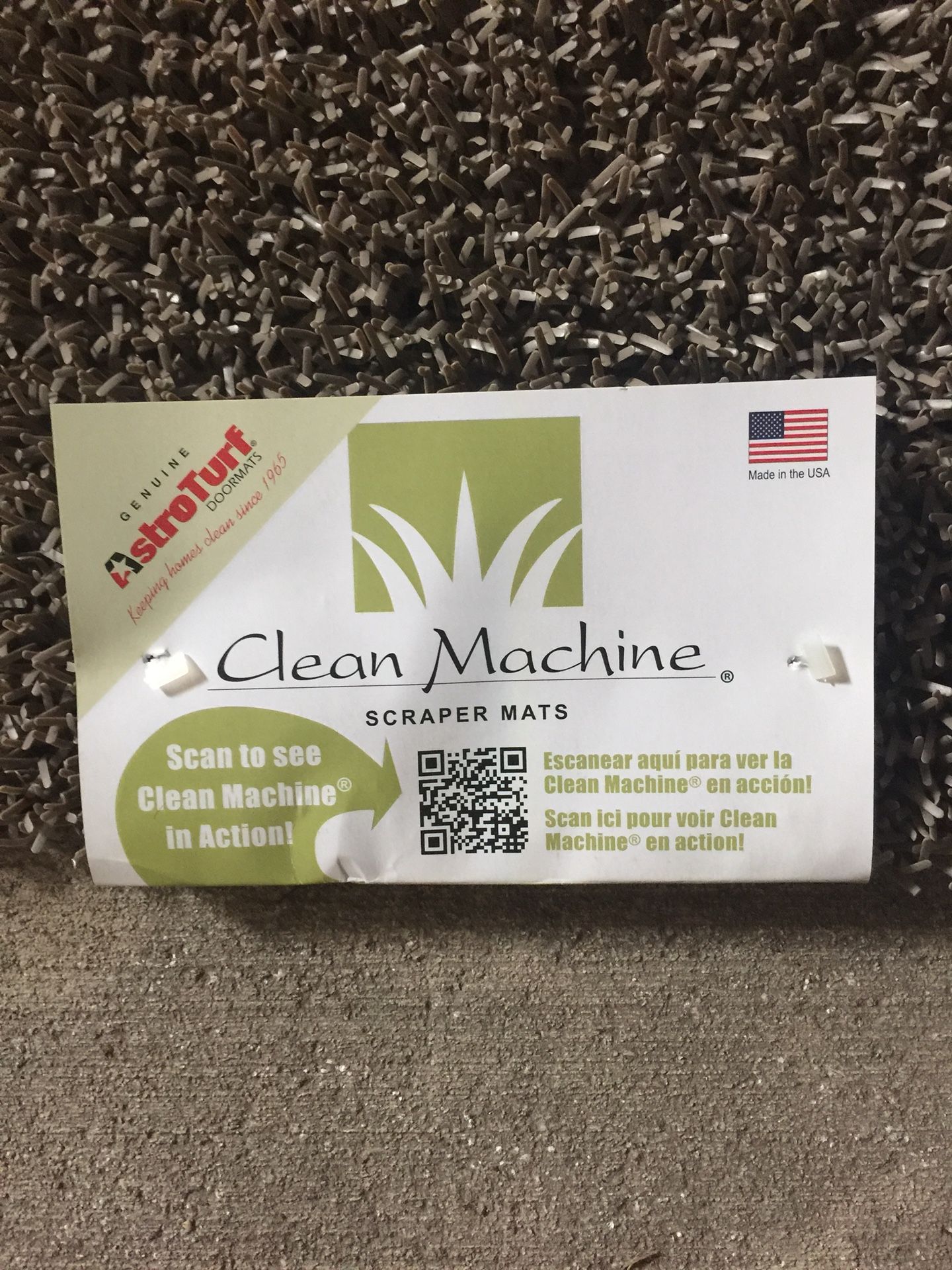 Scraper floor mats brand new