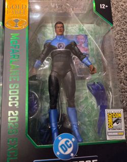 SDCC 2026 Exclusive 7" Ultraviolet Lantern John Stewart Lanterns HBO Max McFarlane Toys, NEW!