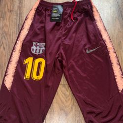 barcelona fútbol club training pants size medium 