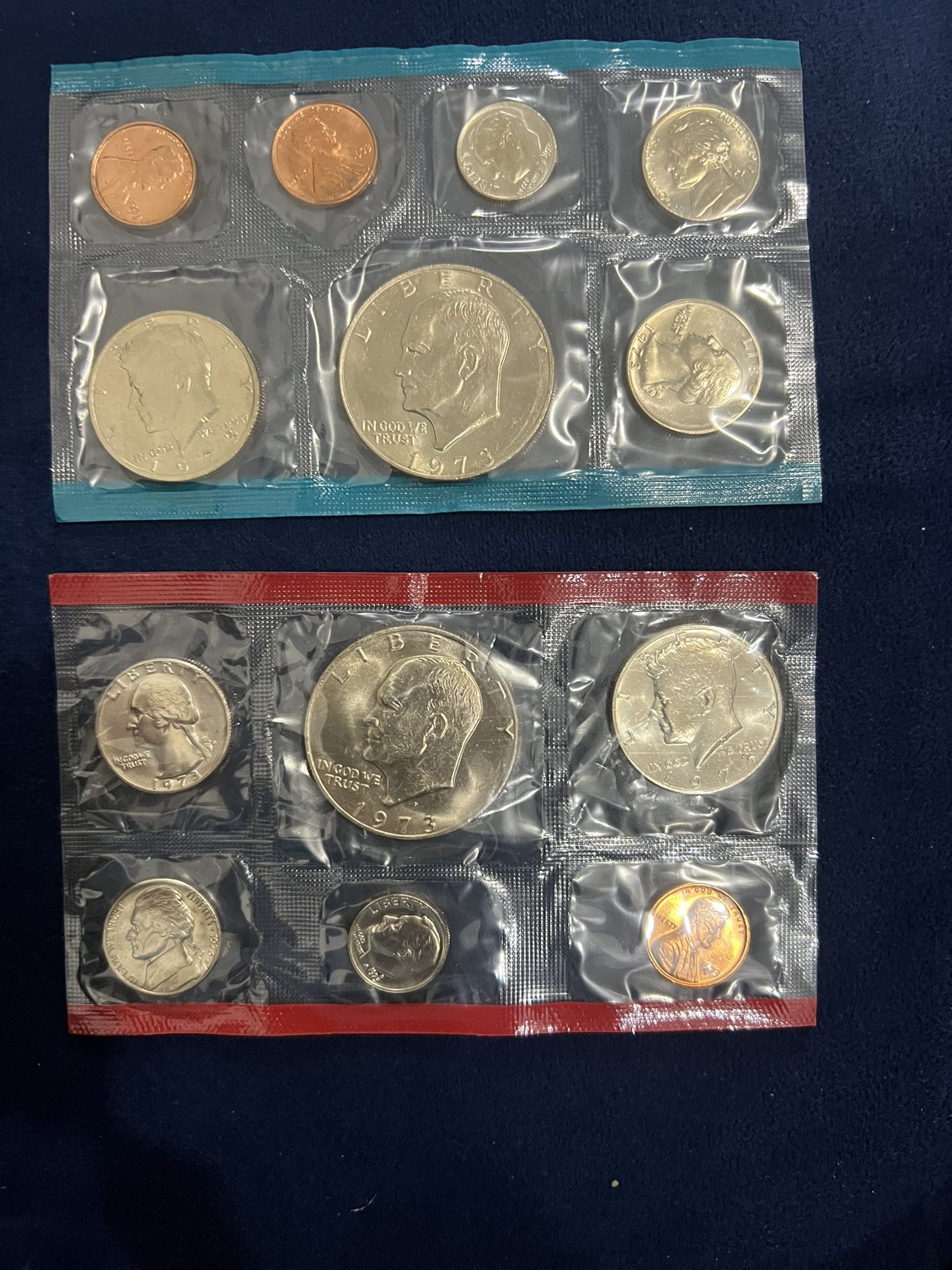US Uncirculated mint set 1973 (P&D)