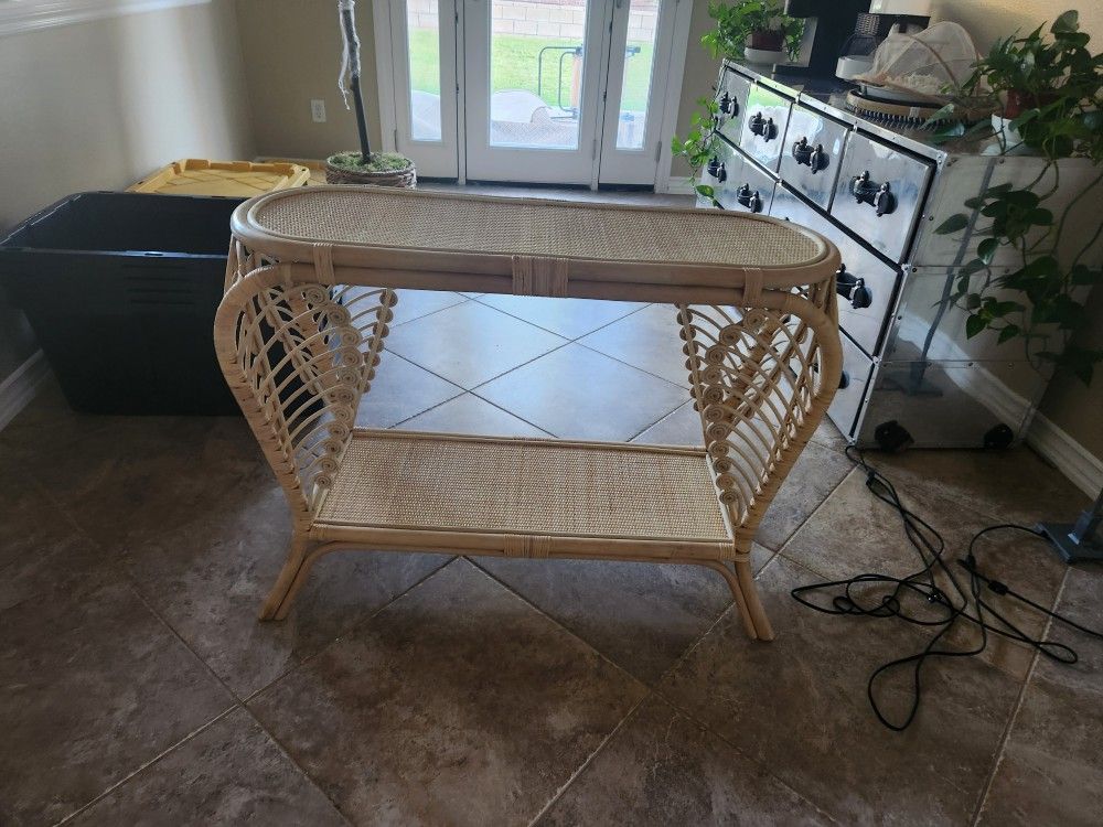 Table, Console Rattan