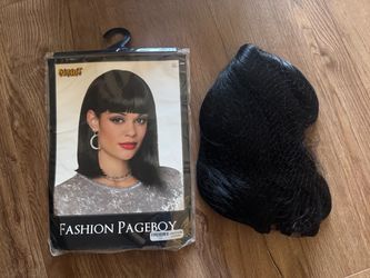 New Costume Black Wig