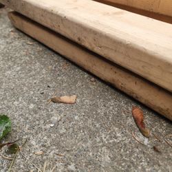 2 Wood Lumber 2x4 9ft Or 110"