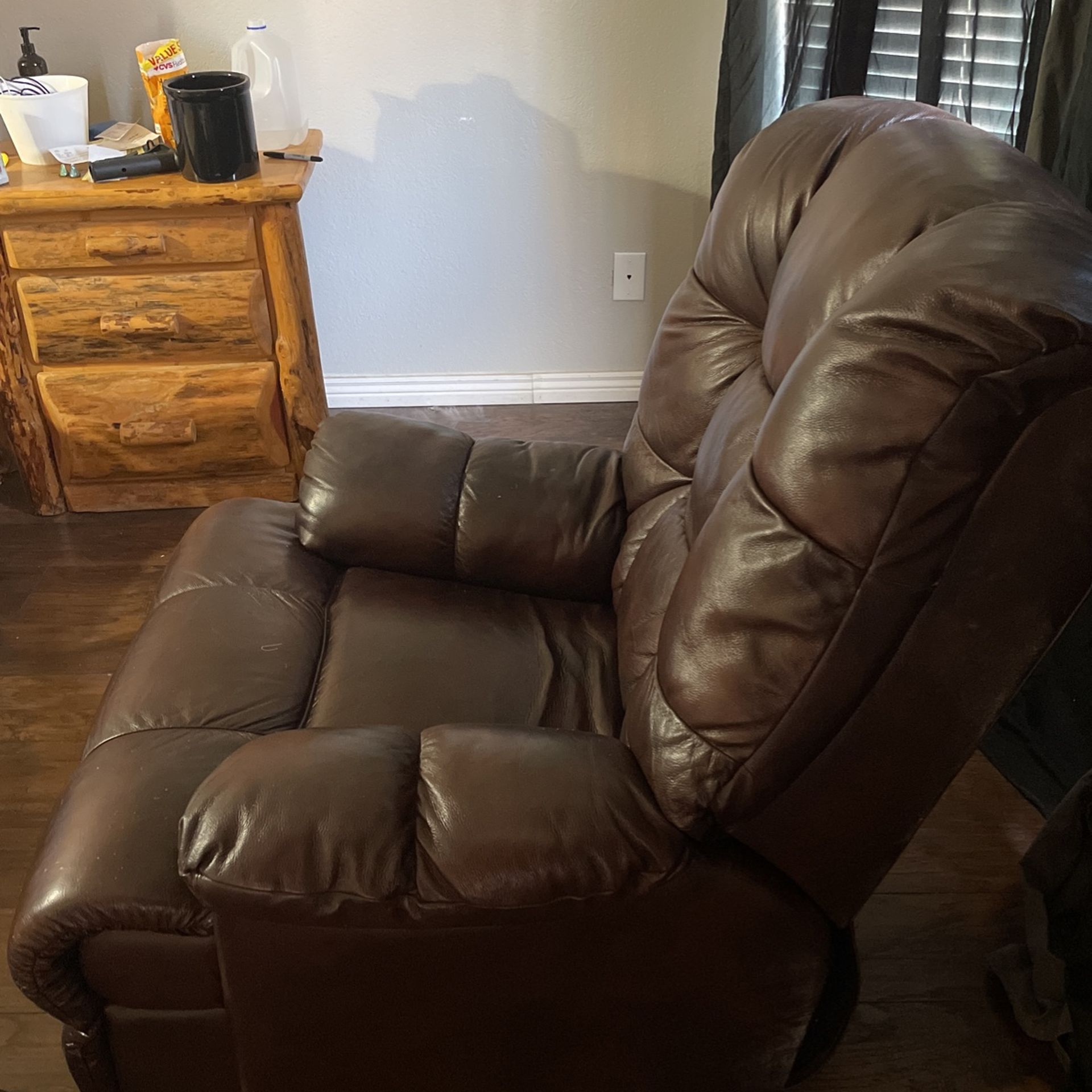 Leather Lazy boy