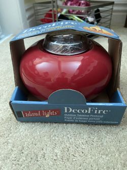 Outdoor Table Top Fire Bowl NEW