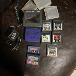  Game Boy Color  Light Mag 5 Games 