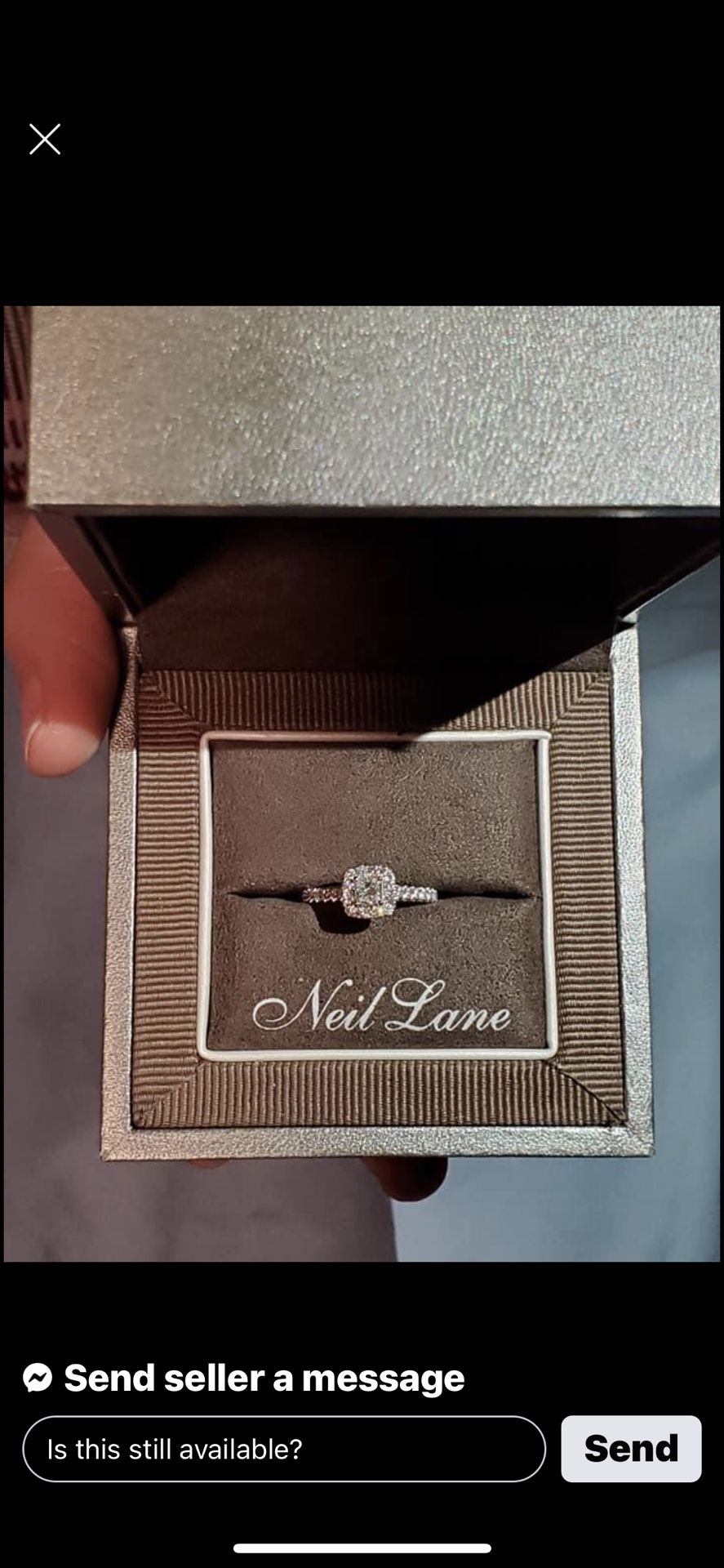 Engagement Ring By Neil Lane Neil Lane - 7/8 ct tw Diamonds 14K White Gold Sz. 7