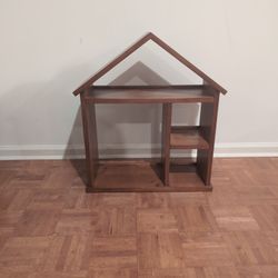 Wooden Doll House Shelves 
