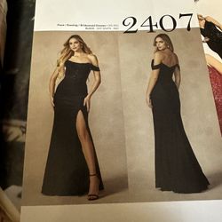 black prom dress 