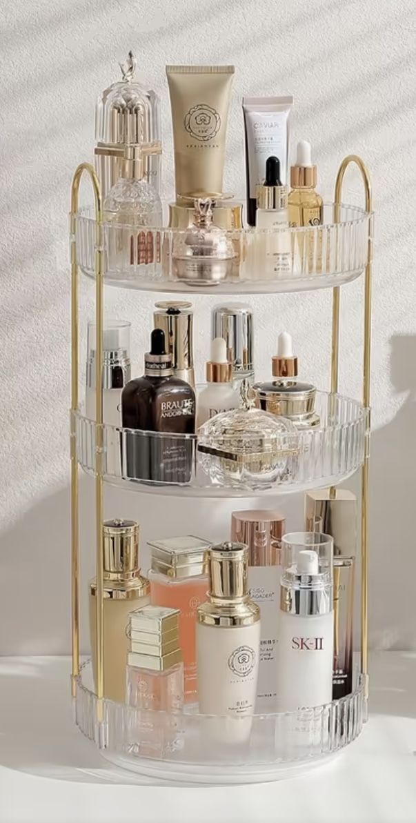 360 Rotating makeup Organizer