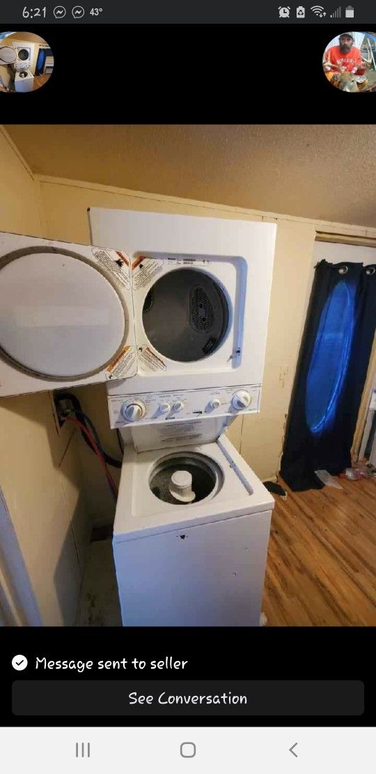 Smaller Sized Stacked Washer And Dryer 