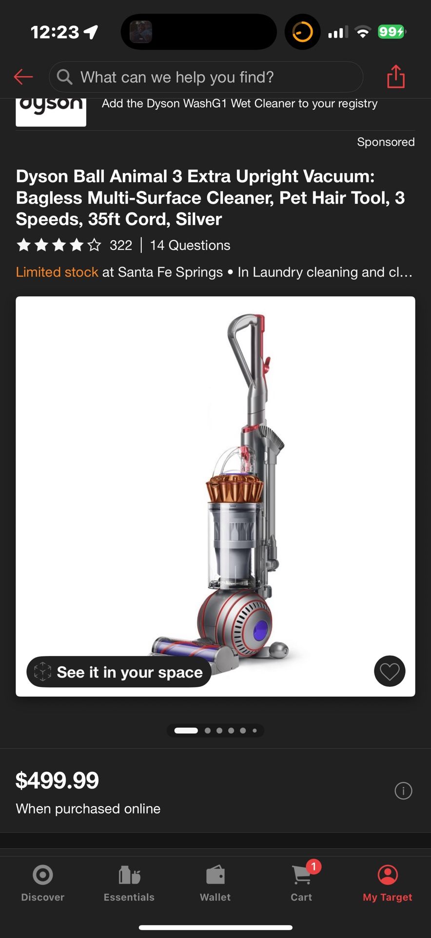 Dyson Vacuum