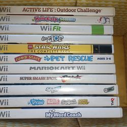 Nintendo Wii GAME LOT