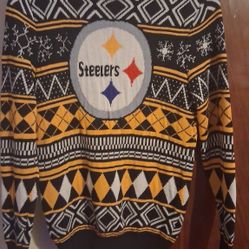 Size Small Steelers Christmas Sweater