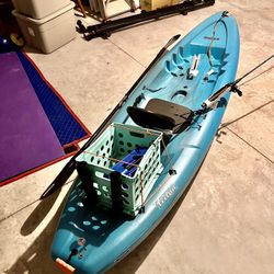 complete fishing kayak for sale
