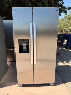 Whirlpool Stainless Steel Side-by-Side Refrigerator
