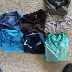 Golf Shirts, Size Medium
