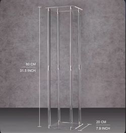 Clear Acrylic Display Pedestal / Column – 31.5” Tall