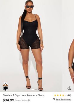 Fashion nova romper