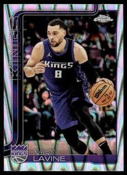 2025 Topps Chrome Raywave Refractor Sacramento Kings Zach LaVine #232 0