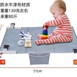 Kid / baby travel essentials map for flying or traveling