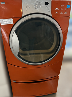 Kenmore HE4t Smart  Heat Front-Load Gas Dryer with Pedestal