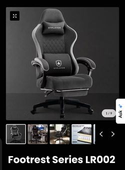 GTPLAYER Footrest Series Gaming Chairs LR002 & GT800A